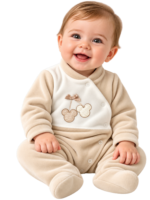 Babygrow Bege – Tamanho 1