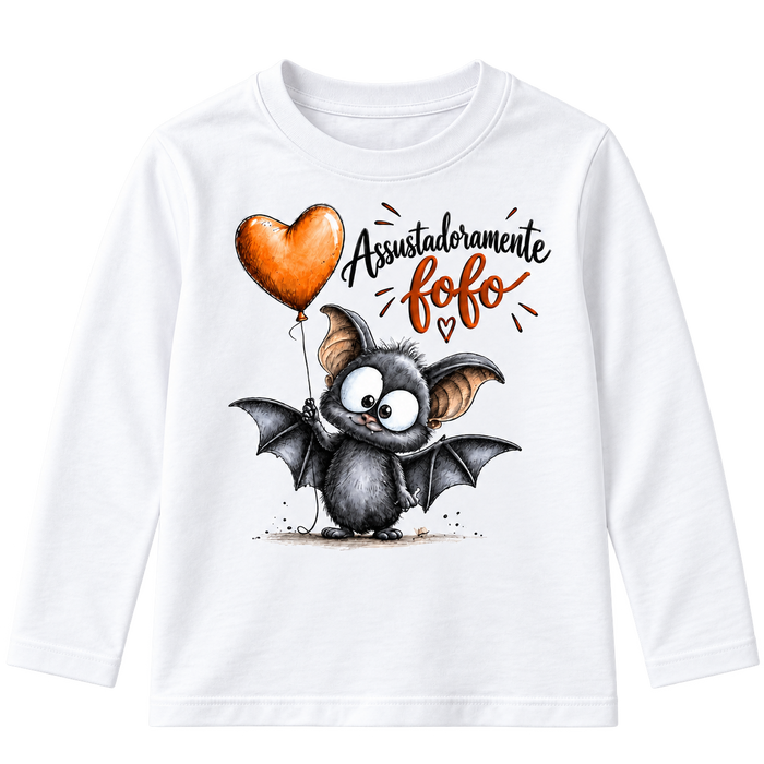 Camisola Infantil Halloween Morcego