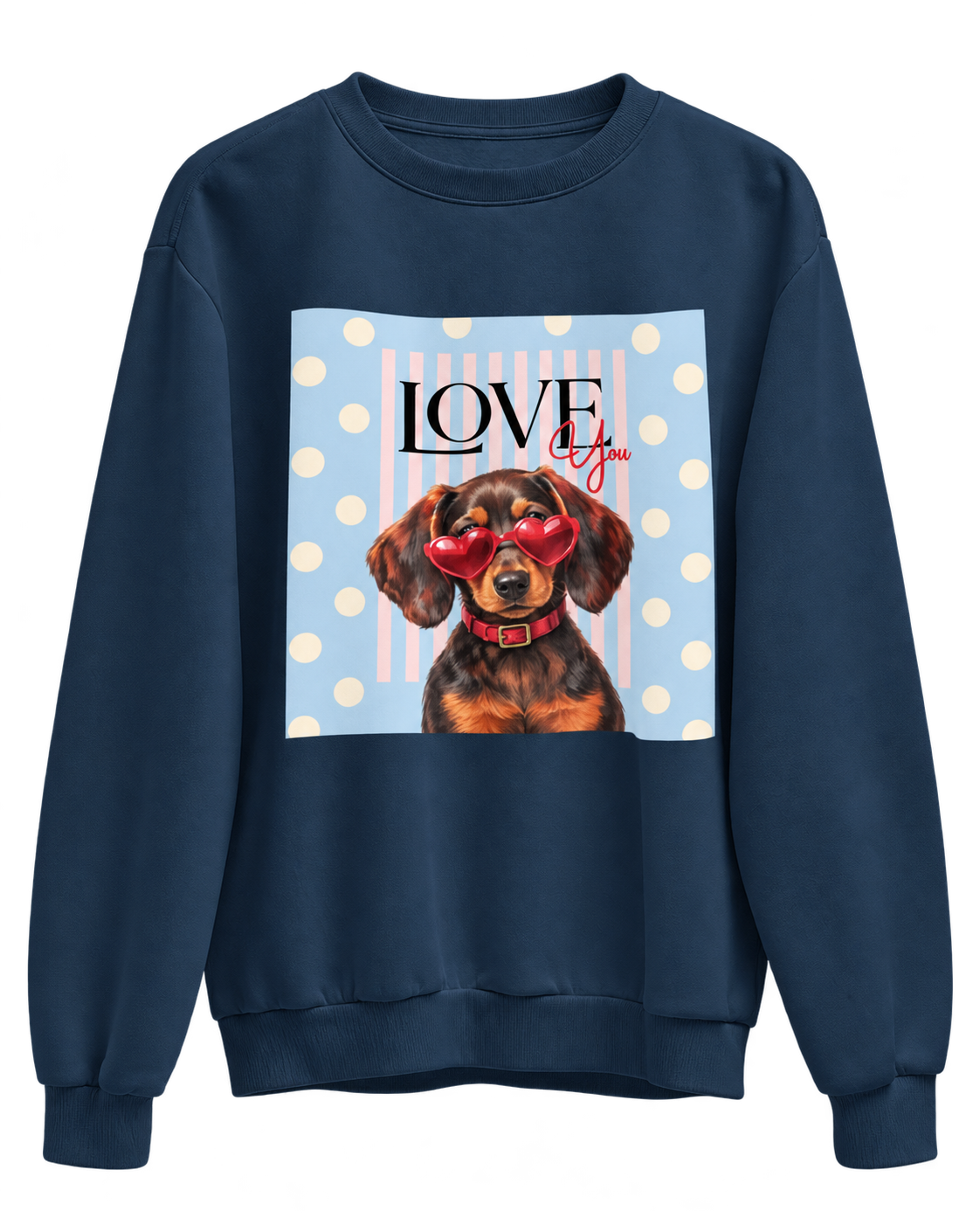 Sweat de Mulher S/ Capuz – Love You