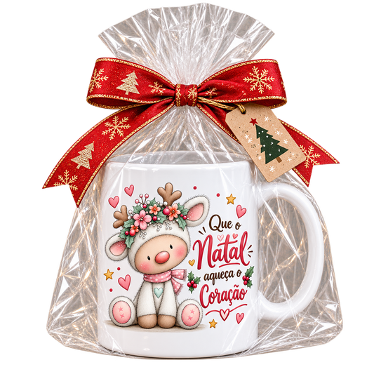 Caneca de Natal – Aqueça o Coração
