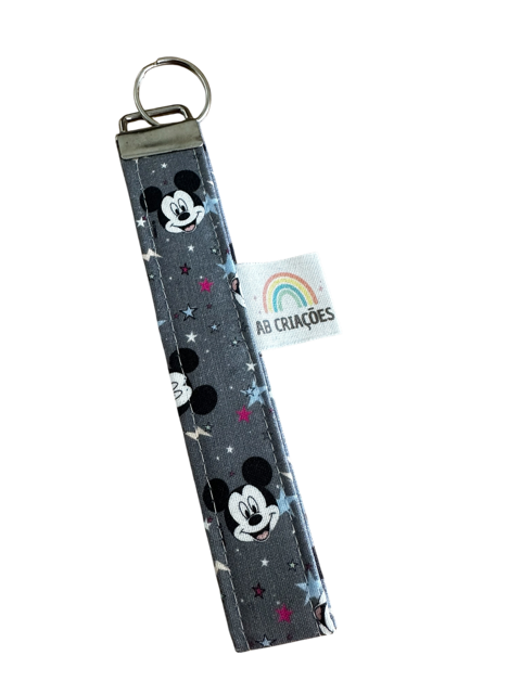 Conjunto Carteira + Porta-Chaves em Tecido
