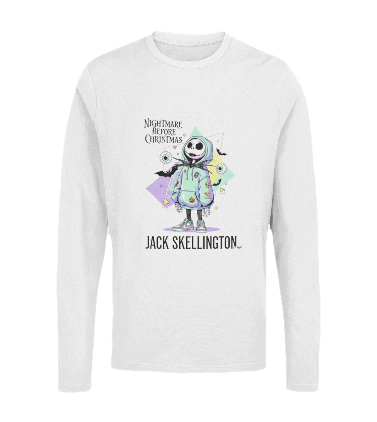 Camisola Homem Halloween Jack Skellington