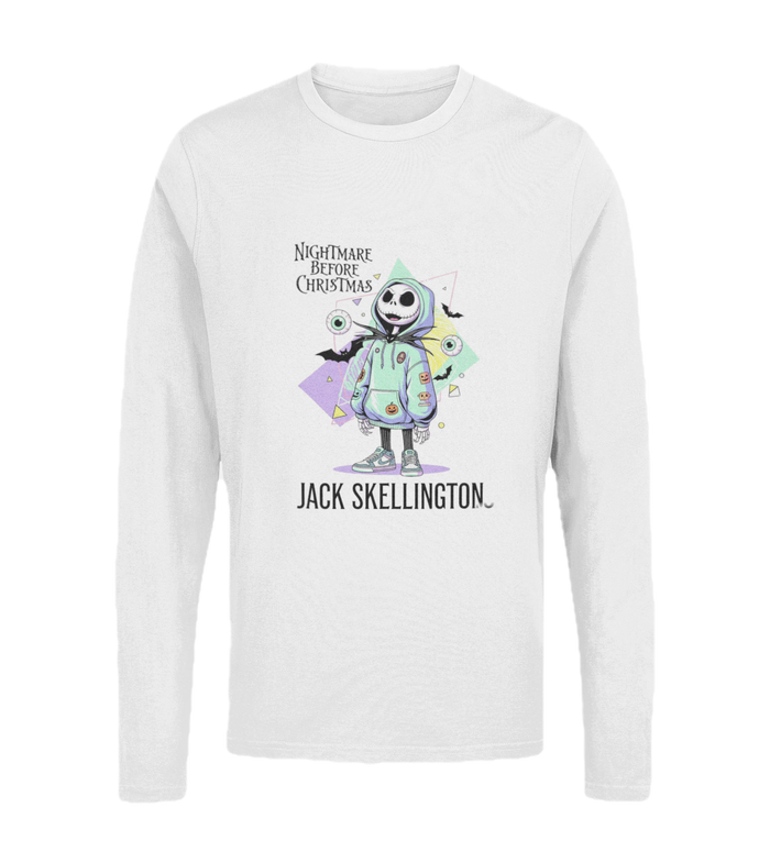 Camisola Homem Halloween Jack Skellington