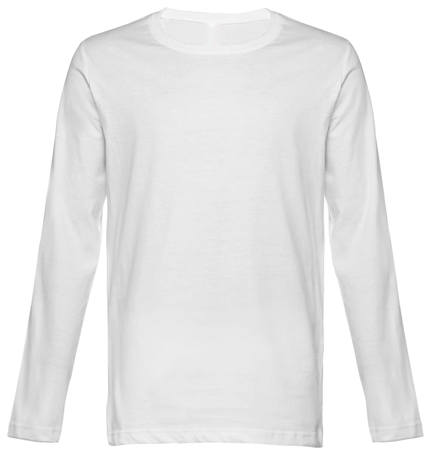 T-shirt de Manga Comprida Masculina Personalizável
