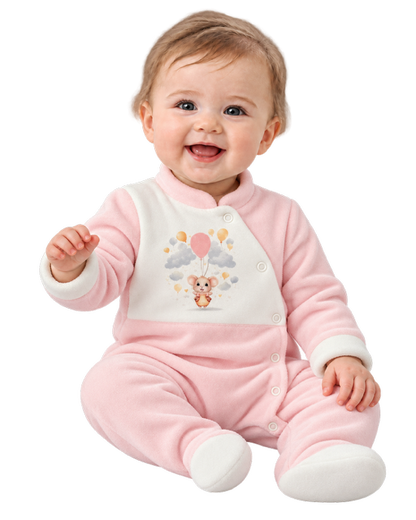 Babygrow Rosa – Tamanho 0