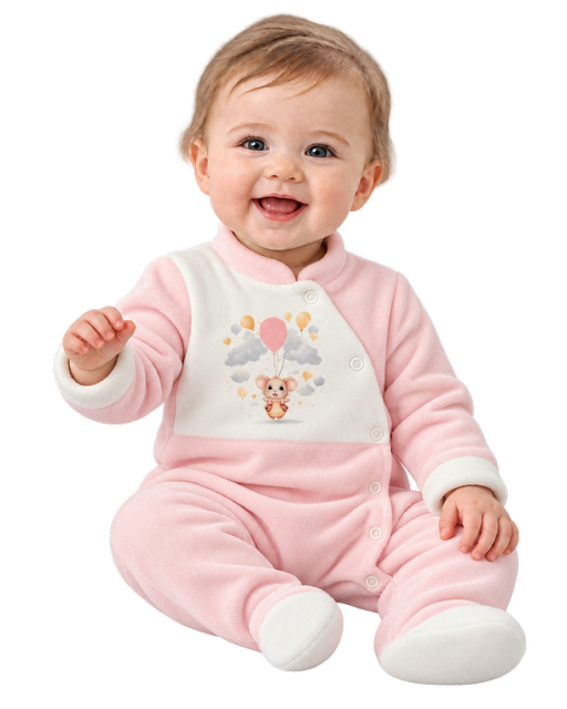 Babygrow Rosa – Tamanho 0