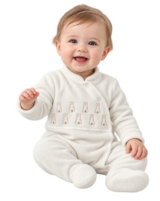 Babygrow Creme – Tamanho 0