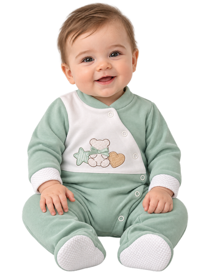 Babygrow Verde Menta – Tamanho 1