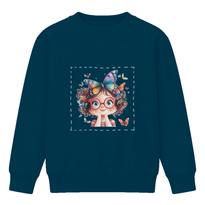 Sweat s/ Capuz Criança Borboletas