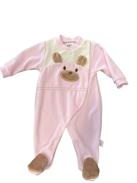 Babygrow Rosa – Tamanho 1