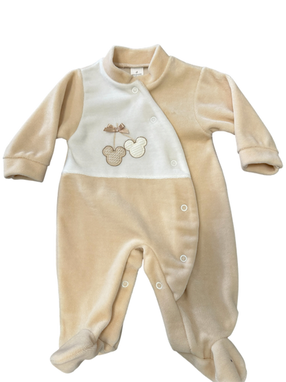 Babygrow Bege – Tamanho 1