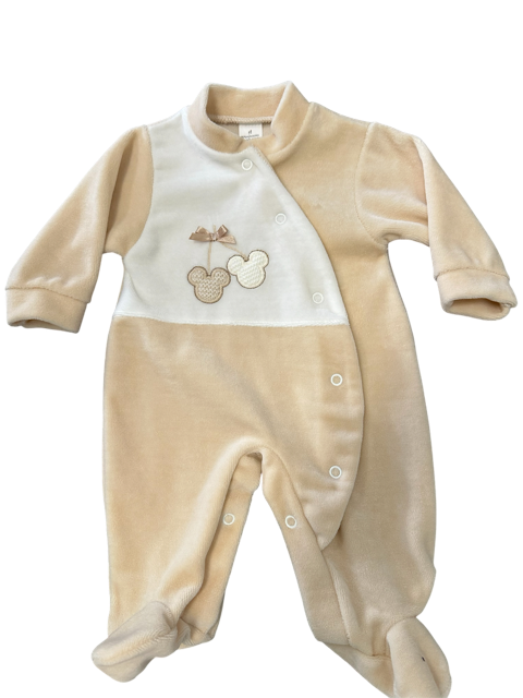 Babygrow Bege – Tamanho 1