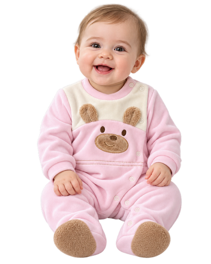 Babygrow Rosa – Tamanho 1