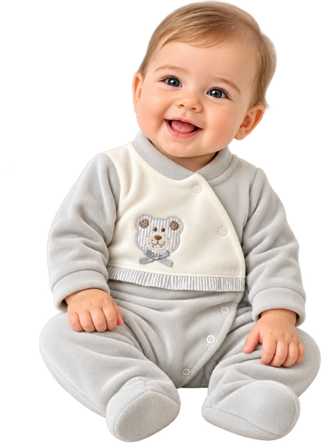 Babygrow Cinza – Tamanho 1