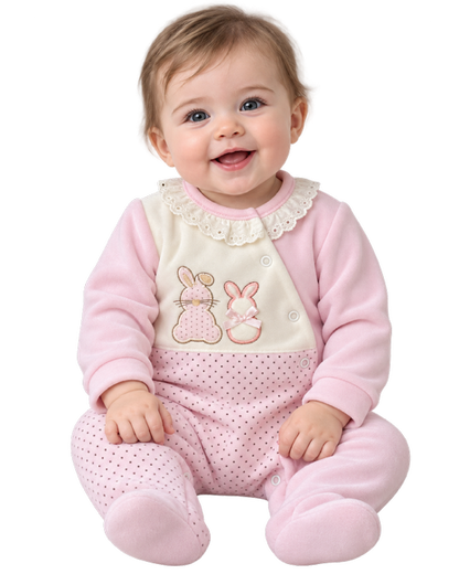 Babygrow Rosa – Tamanho 2