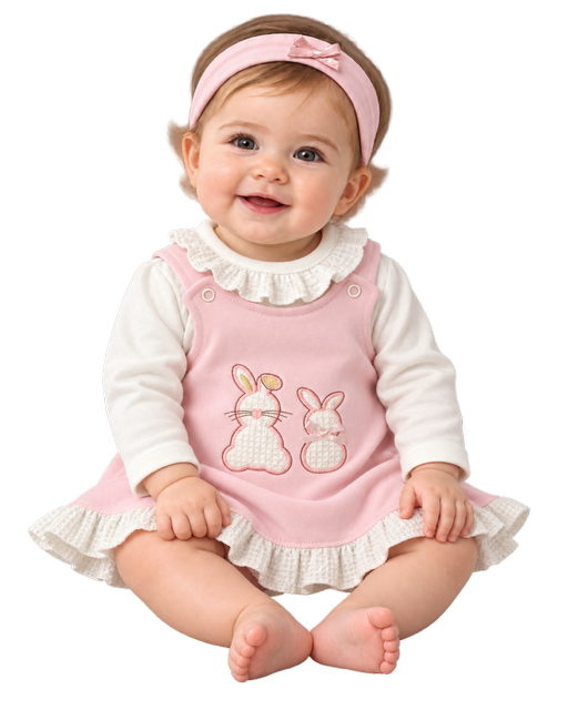 Conjunto 2 Peças Rosa – 3 Meses