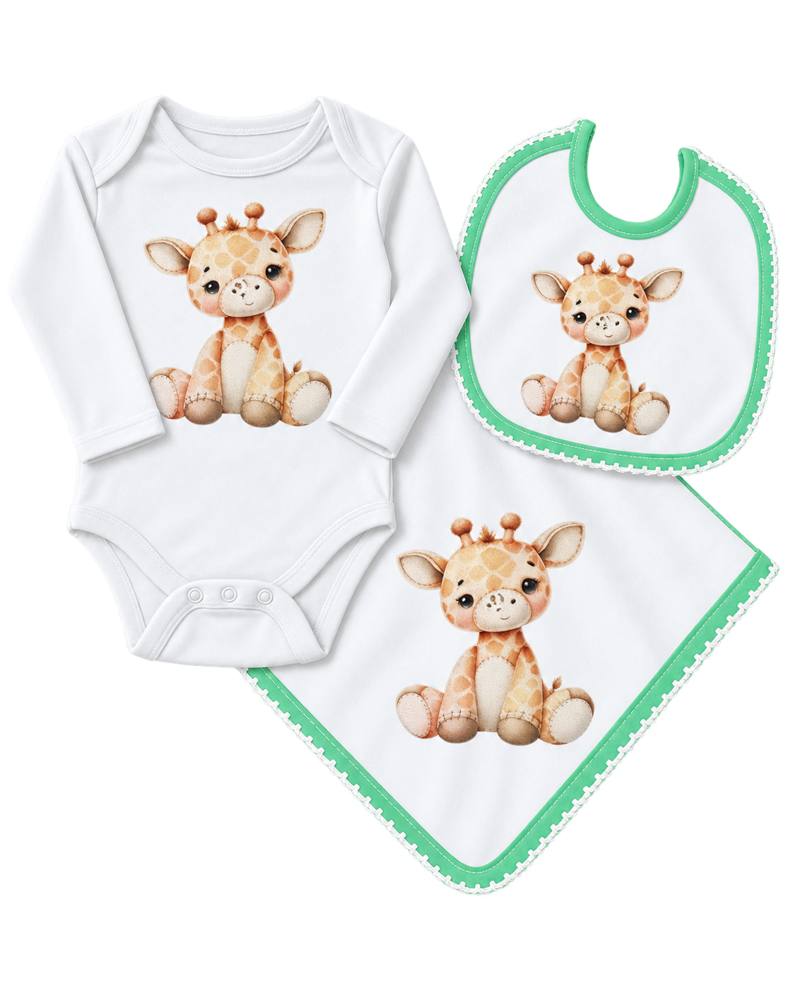 Conjunto de Bebé Girafas