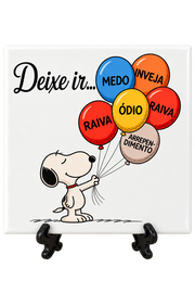 Frente — Azulejo Snoopy