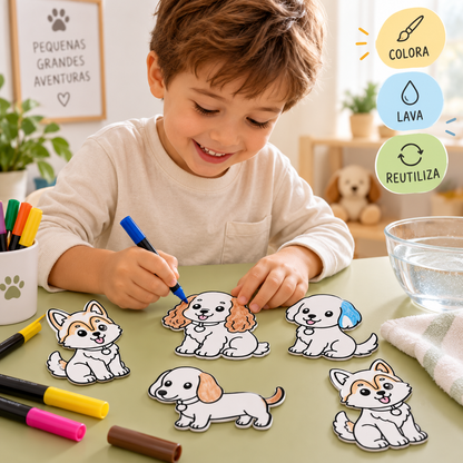 Kit de Pintura Lavável – Cães