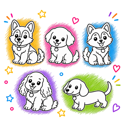 Kit de Pintura Lavável – Cães
