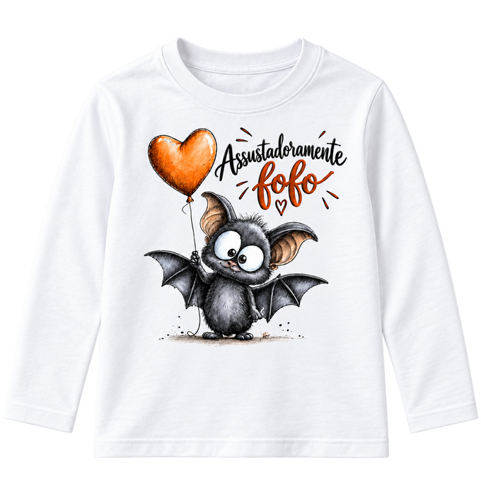 Camisola Infantil Halloween Morcego