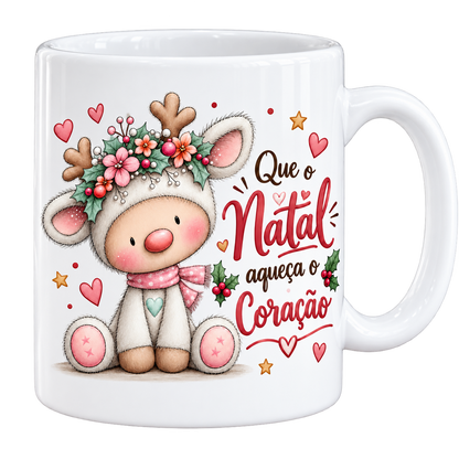 Caneca de Natal – Aqueça o Coração