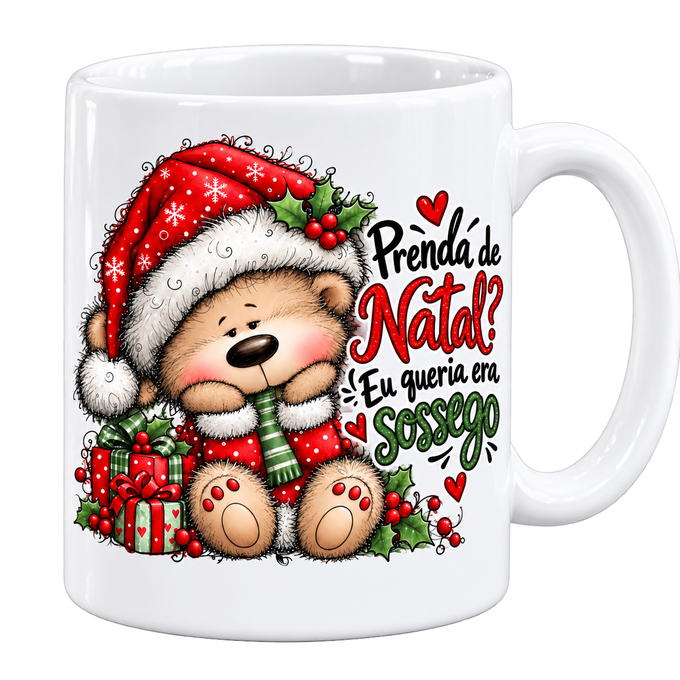 Caneca de Natal – Eu Queria Era Sossego