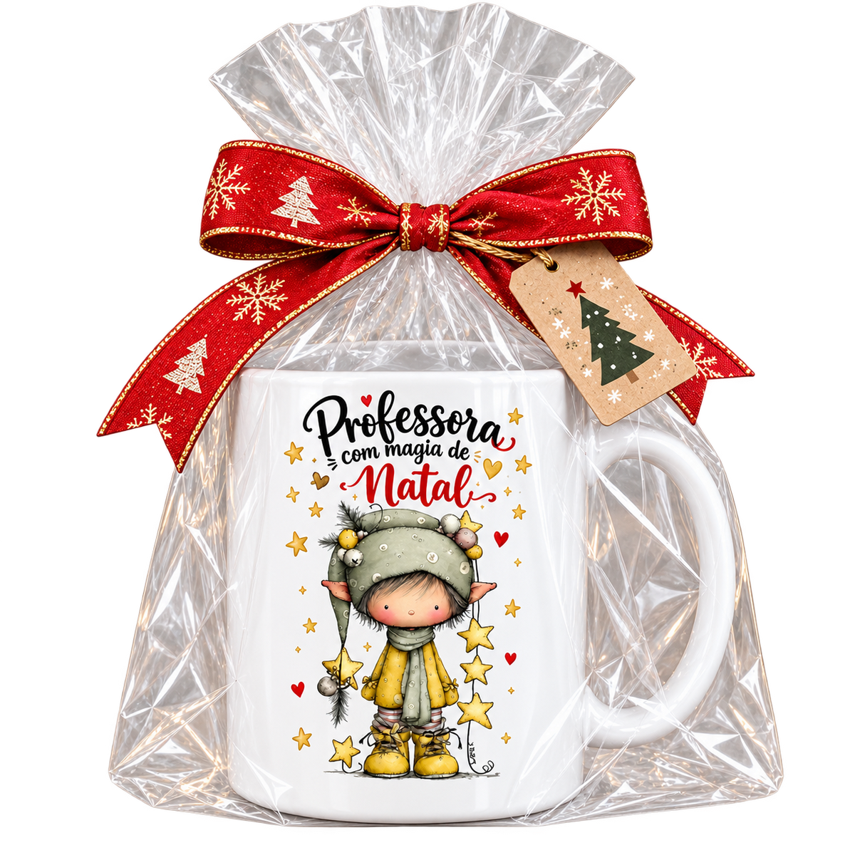 Caneca de Natal Professora