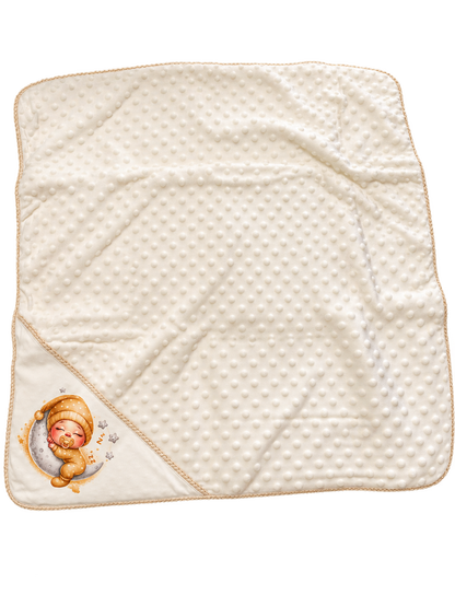 Manta de Bebé Creme – Bebé na Lua