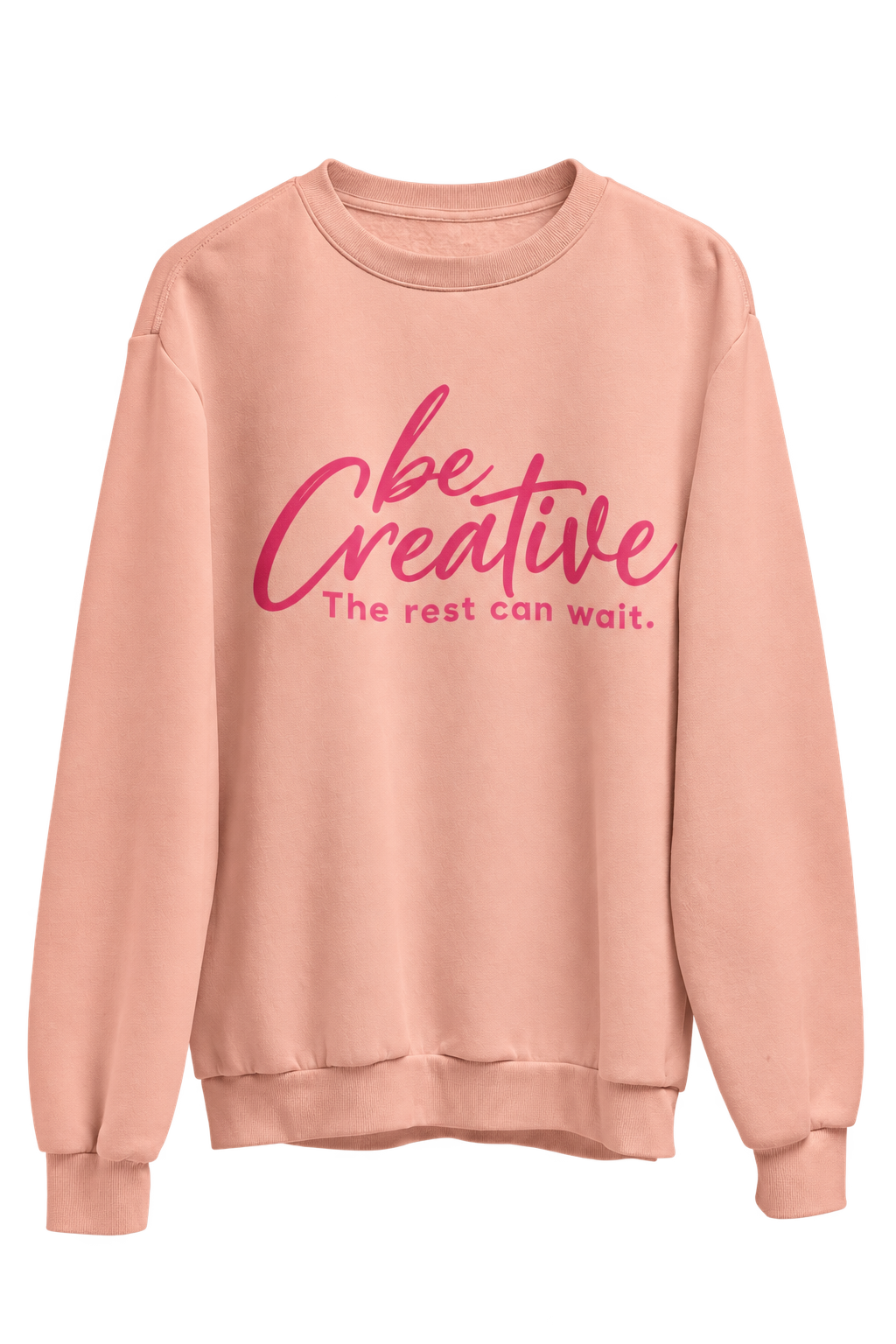 Sweat Adulto S/ Capuz – Be Creative