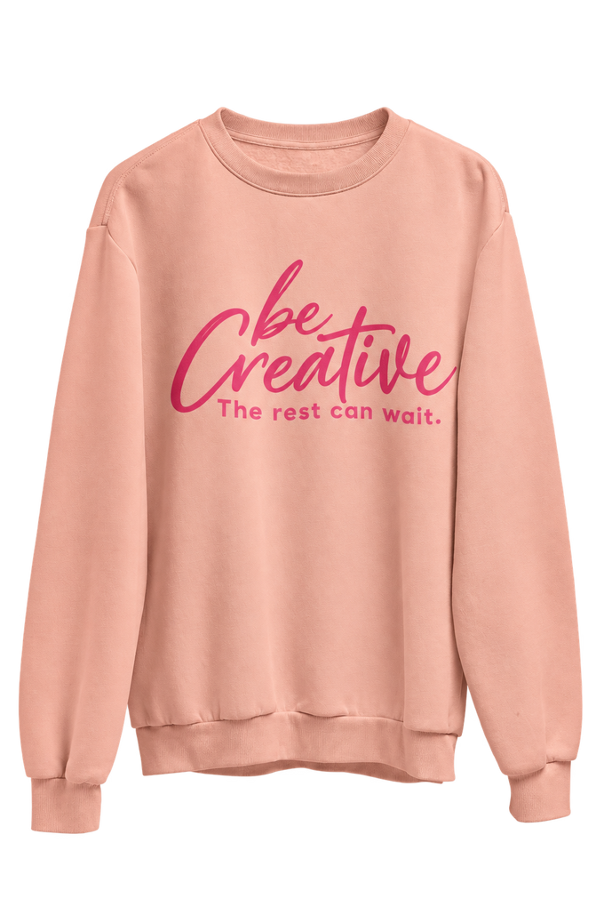 Sweat Adulto S/ Capuz – Be Creative