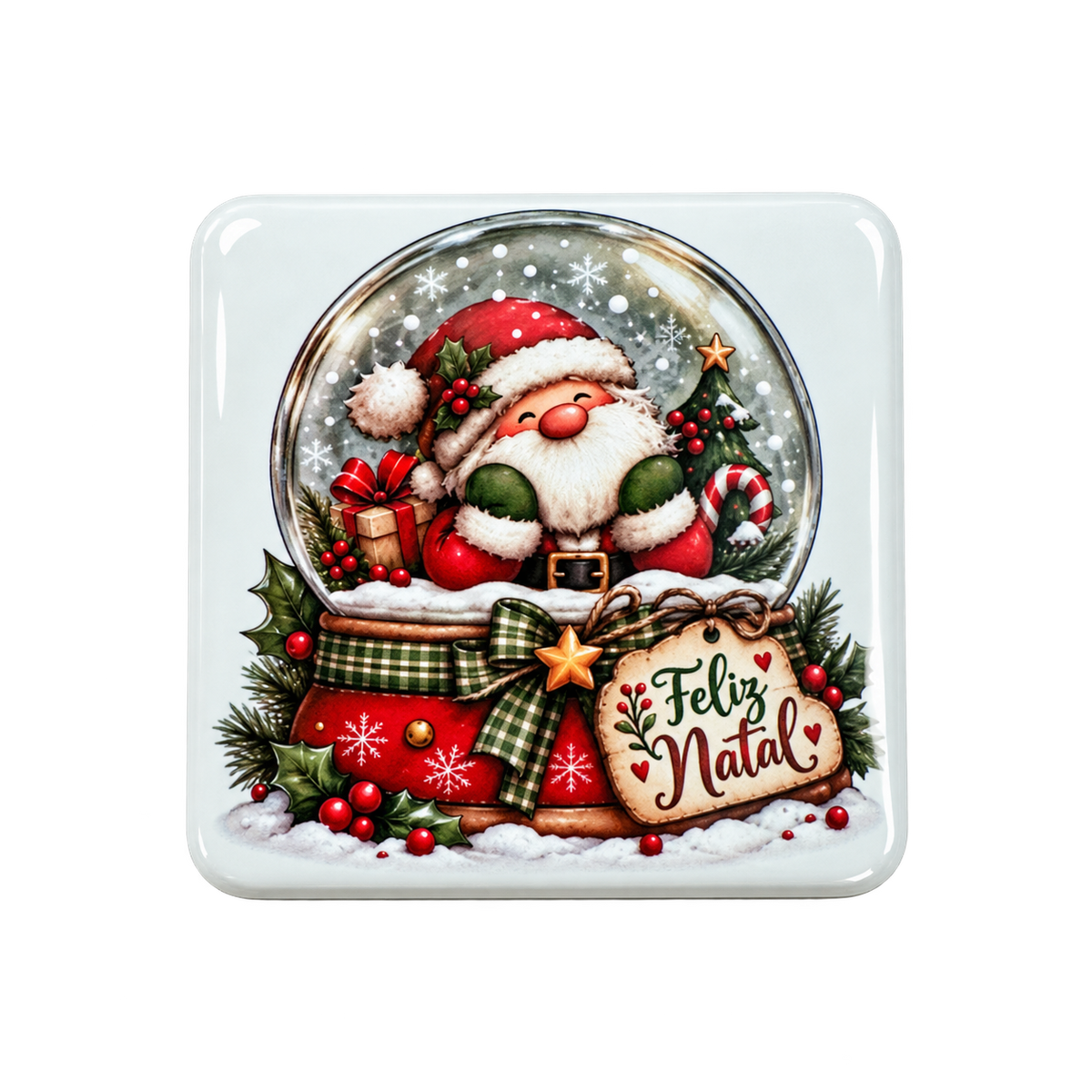Íman – Feliz Natal Globo de Neve