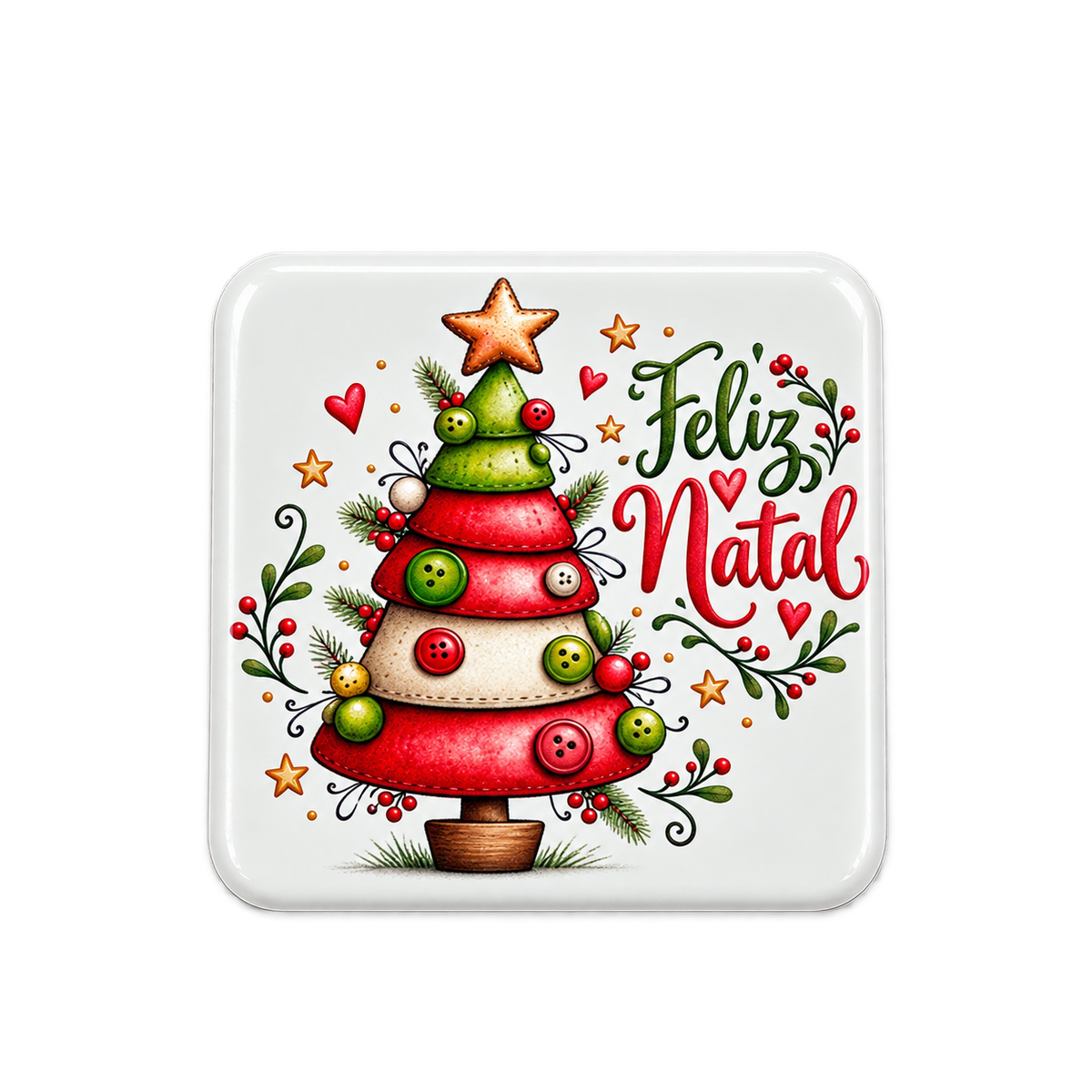 Íman – Feliz Natal Árvore
