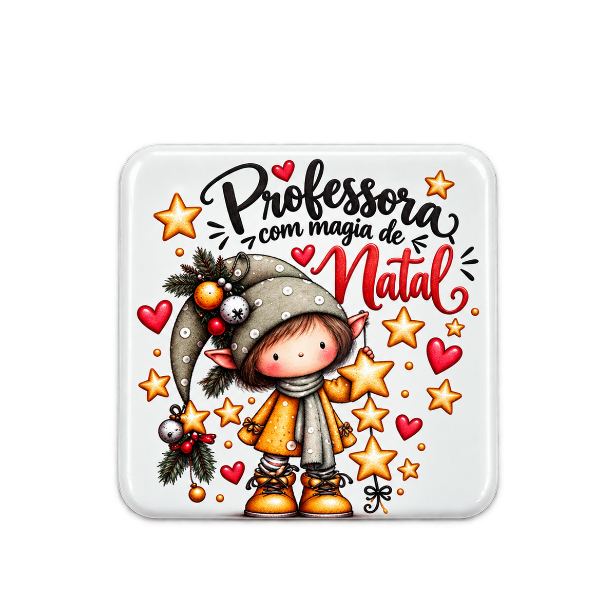 Íman – Professora com Magia de Natal