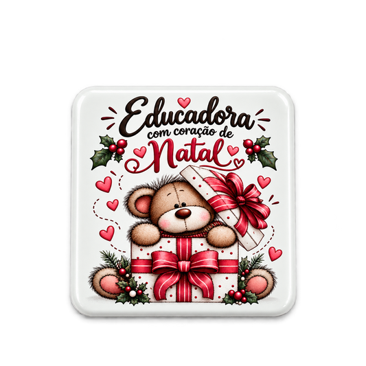 Íman – Educadora com Coração de Natal