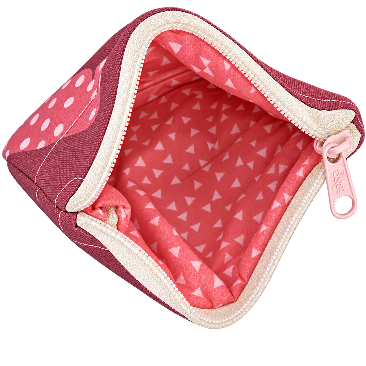 Porta-moedas Boneca Bolinhas