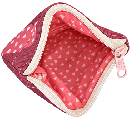 Porta-moedas Boneca Bolinhas