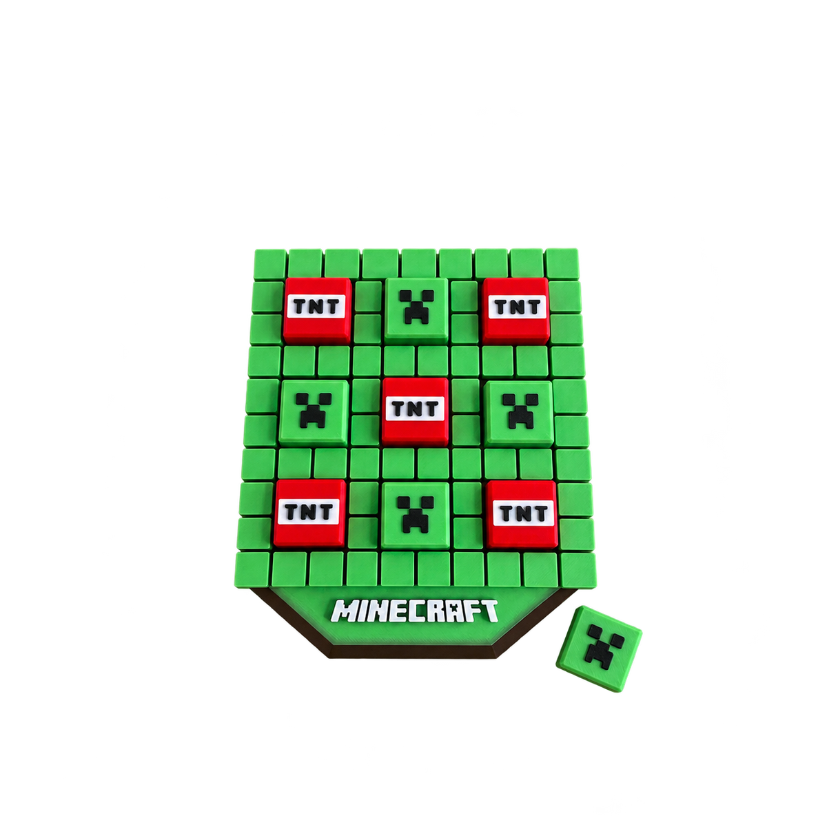Jogo 3 em Linha 3D – Minecraft