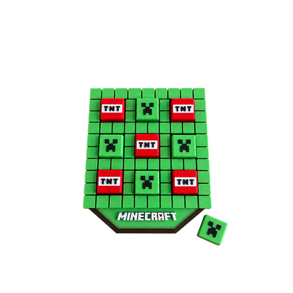 Jogo 3 em Linha 3D – Minecraft
