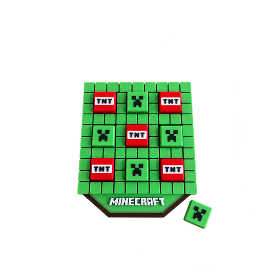 Jogo 3 em Linha 3D – Minecraft
