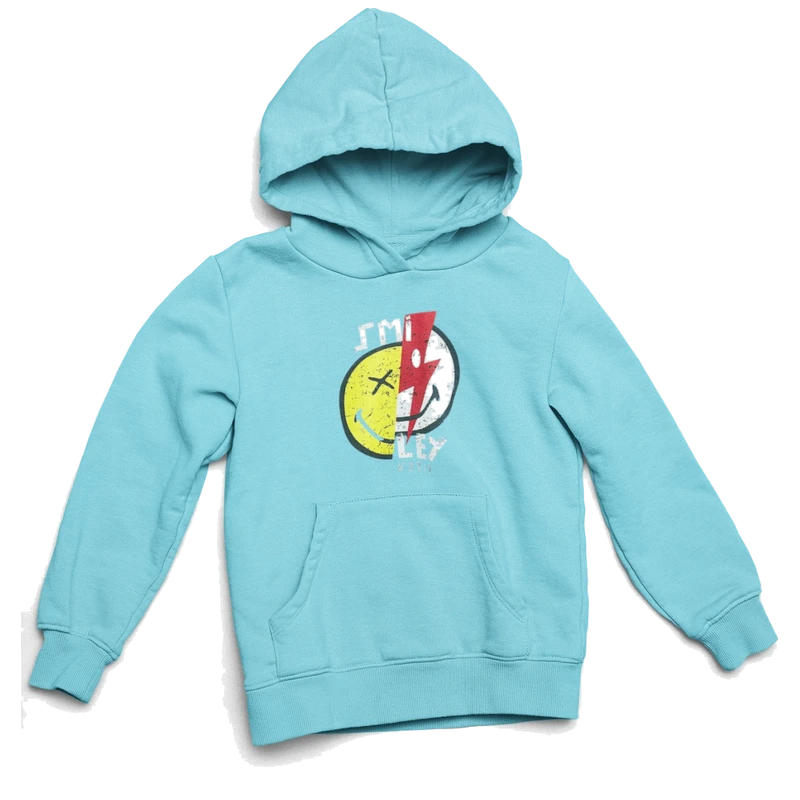 Sweat c/ Capuz Criança Smiley