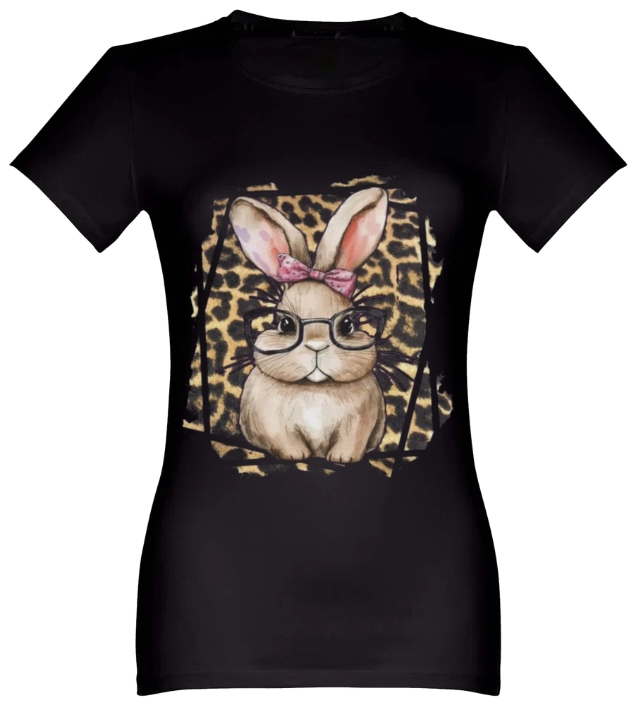 T-shirt Adulto Feminina Coelha