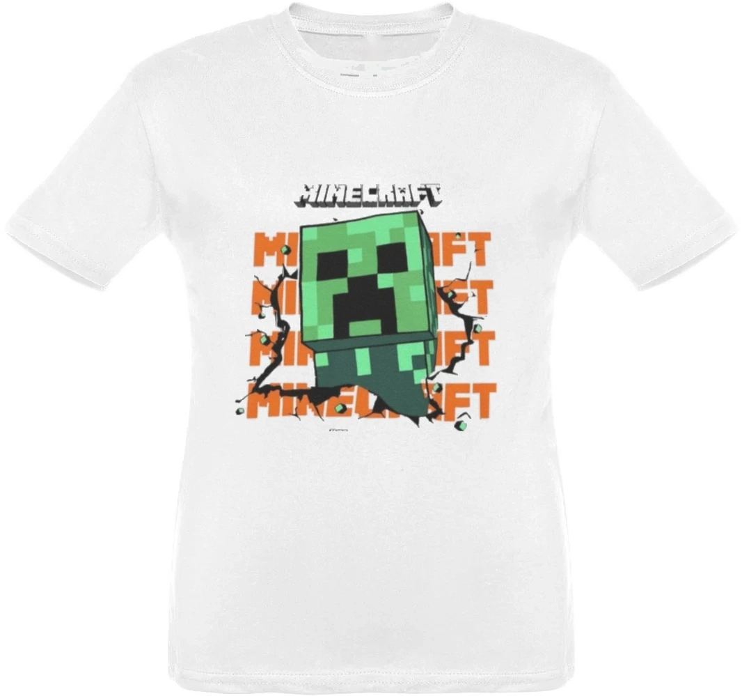 T-shirt de Criança Minecraft