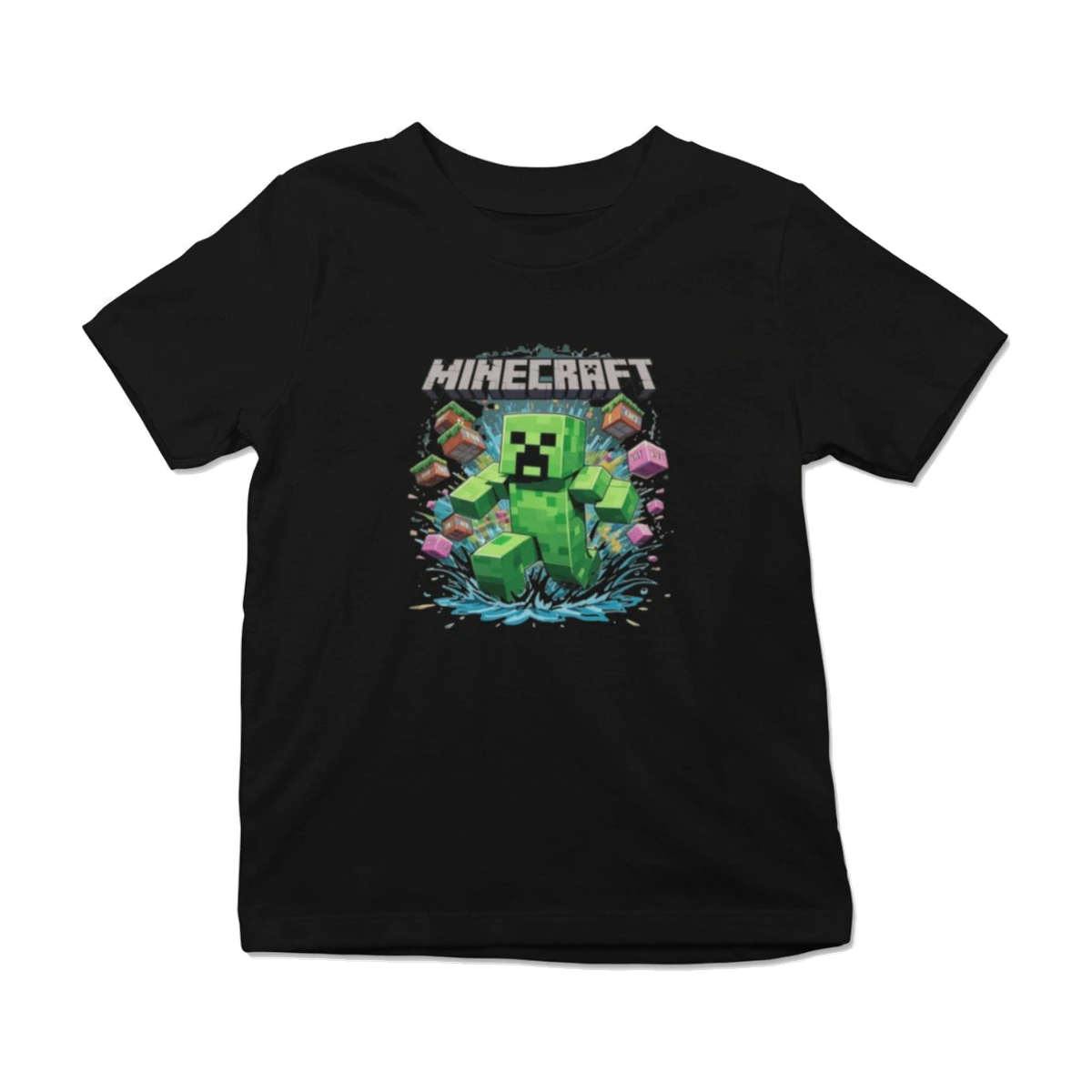 T-shirt de Criança Minecraft Aventura