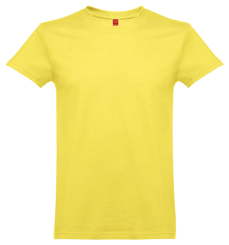 T-shirt masculina Ankara — Amarelo