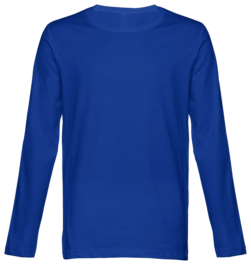 T-shirt de Manga Comprida Masculina Personalizável