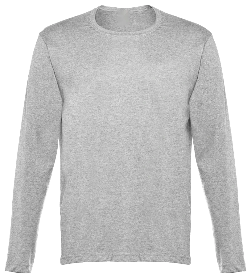 T-shirt de Manga Comprida Masculina Personalizável