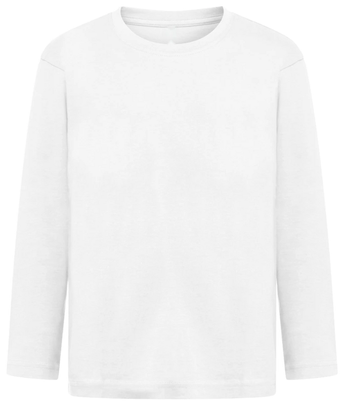 T-shirt de Manga Comprida Criança Personalizável