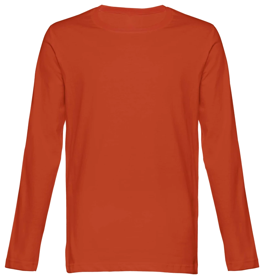 T-shirt de Manga Comprida Masculina Personalizável