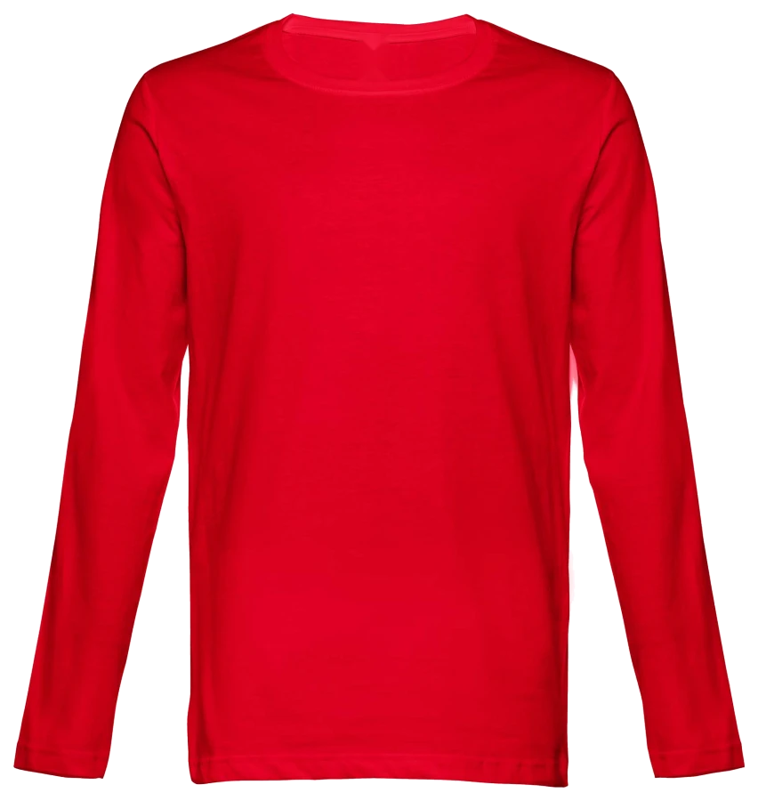 T-shirt de Manga Comprida Masculina Personalizável